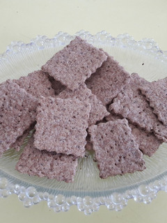 Una foto de Crackers de harina integral y salvado