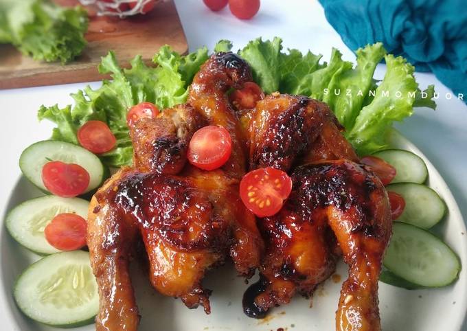 Resep Ayam bakar kecap oleh Suzanmomduor - Cookpad