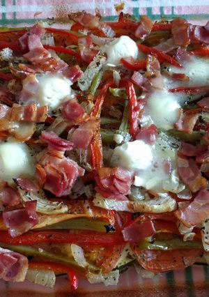 Foto principal de Ratatouille con queso cabra y bacon