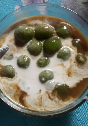 Foto resep Kolak biji salak pandan