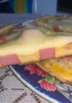 Una foto de Tortilla de panchos fácil