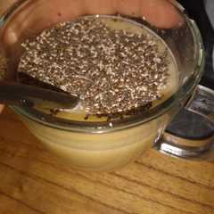 Una foto de Batido de avena, manzana y banana