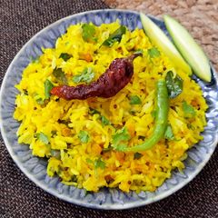 A picture of Nut-Free Raw Mango Rice.