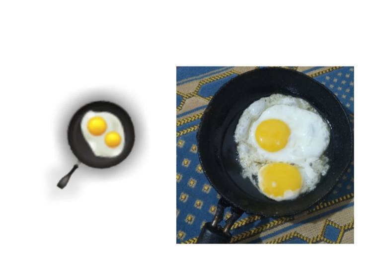 Easiest Way to Prepare Homemade Half Fried Egg