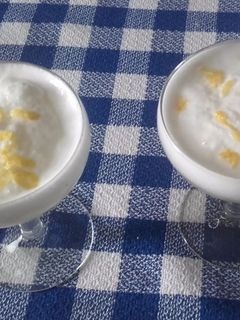 Una foto de Sorbete de limón