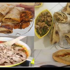 A picture of Chicken egg paratha.