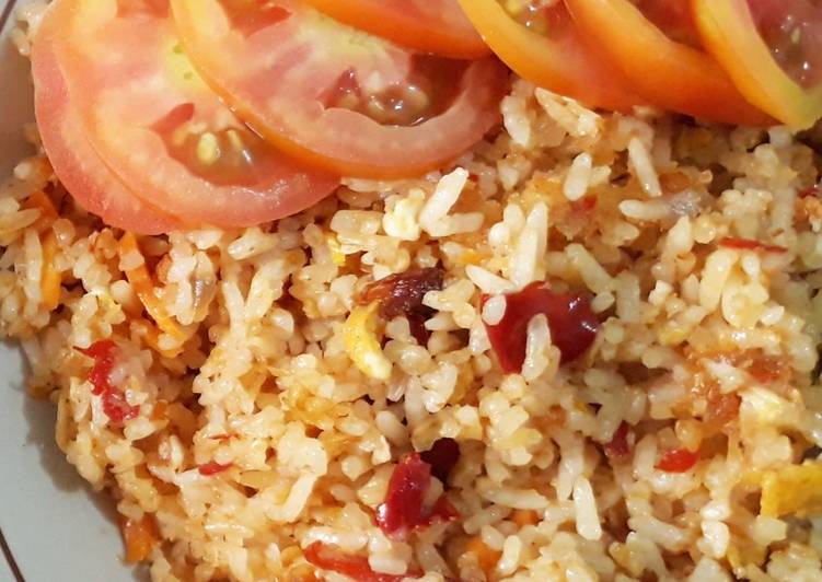 Resep Nasi Goreng Handmade Bumbu Uleg Mantaapp😋😋 | Cara Gampang Menyiapkan Nasi Goreng Handmade Bumbu Uleg Mantaapp😋😋 Anti Gagal