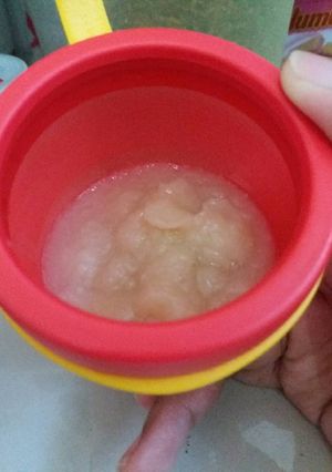 Foto resep MPASI 7 bulan, Honey Pear Puree