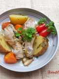 Parsley Roasted Chicken & Potatoes