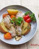 Parsley Roasted Chicken & Potatoes