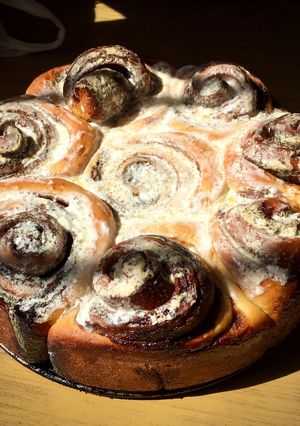 Una foto de Cinnamon Rolls - Rollos de Canela
