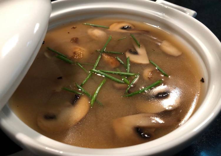 Simple Way to Make Quick Mushroom soup