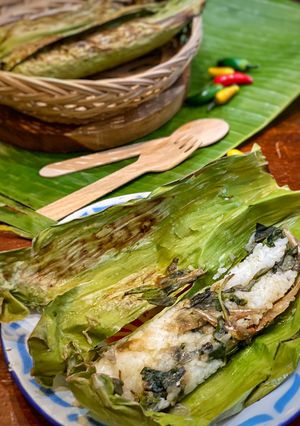 Foto resep Nasi Bakar Kemangi ala Tiger Kitchen