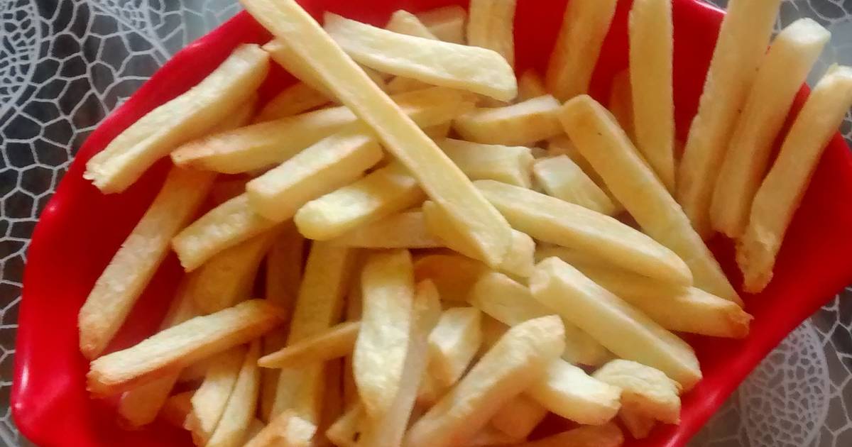 Healthy french fries without deep fry Recipe by Reshma kiran Cookpad