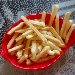A picture of Healthy french fries without deep fry.