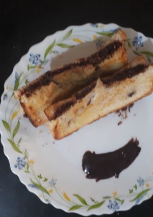 A picture of Choco Nutella Sandwich.