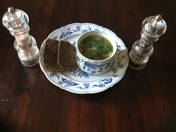 Recipe California Farm Leek Split Pea Soup which So Delicious