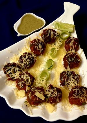 A picture of Stuffed Mushrooms.