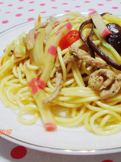 家常什錦炒麵 的食譜成品照片