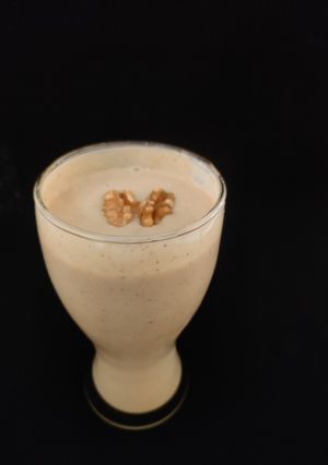 A picture of Sattu smoothie.
