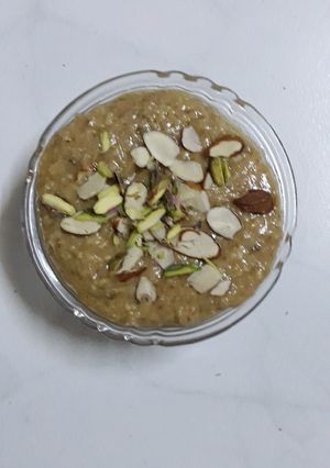 A picture of Walnut halwa.