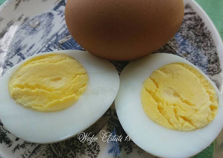 Resep Telur Rebus Kilat, Menggugah Selera