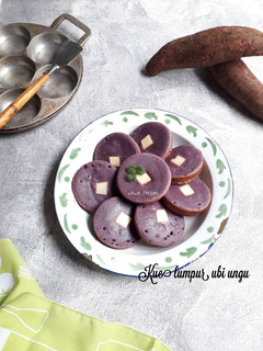 Foto resep Kue lumpur ubi ungu
