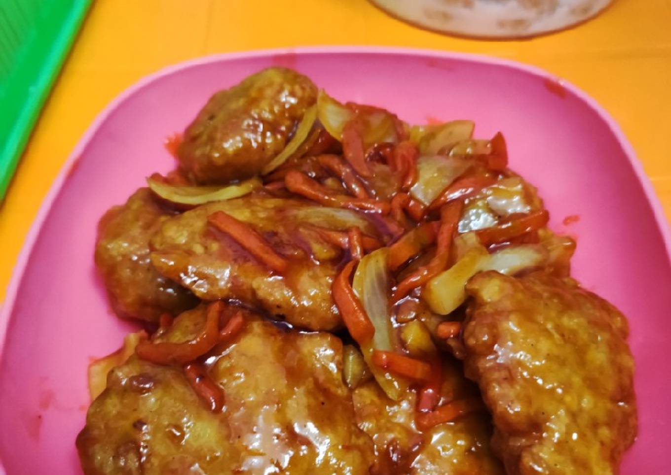 Tahu Krispy Asam Manis