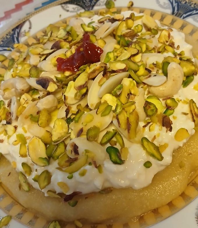 صورة لوصفة مفروكة اللوز