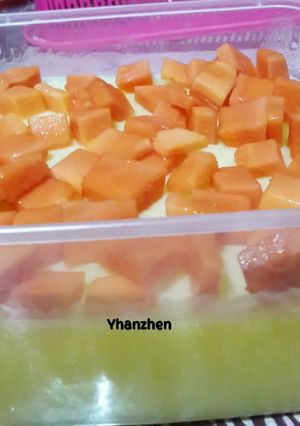 Foto resep 🧑‍🍳 52. Jelly Pop Ice Durian Pepaya