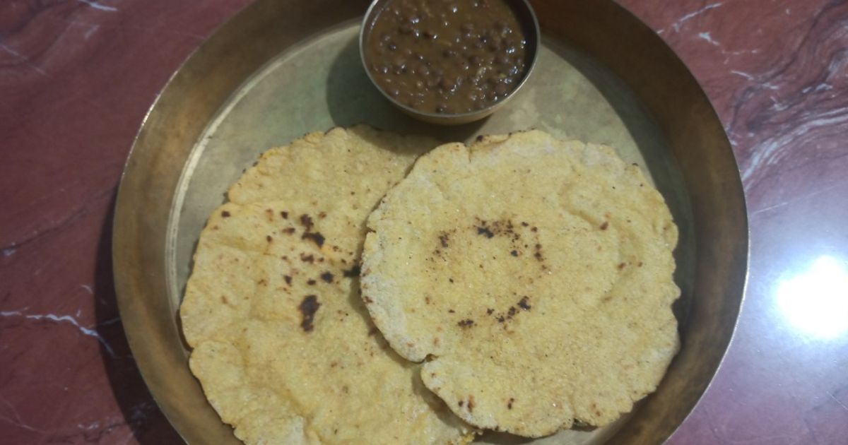 Corn Ruti Makai No Rotlo Maize Corn Roti With Masoor Recipe by Ruchika Patel ...