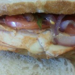 A picture of Sriracha Chicken Panini.