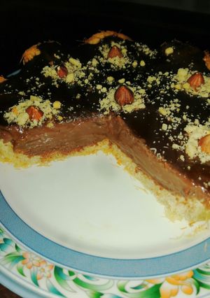 صورة لوصفة كنافه بدانيت الشوكولاته