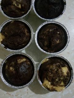 Foto resep Cup cake kukus piscoke(pisang coklat keju)