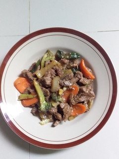 Foto resep ♡ 12. Sapi Lada Hitam Brokoli Wortel