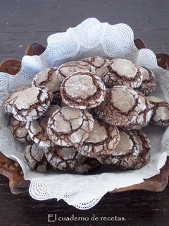 Una foto de Galletas Blanco y Negro