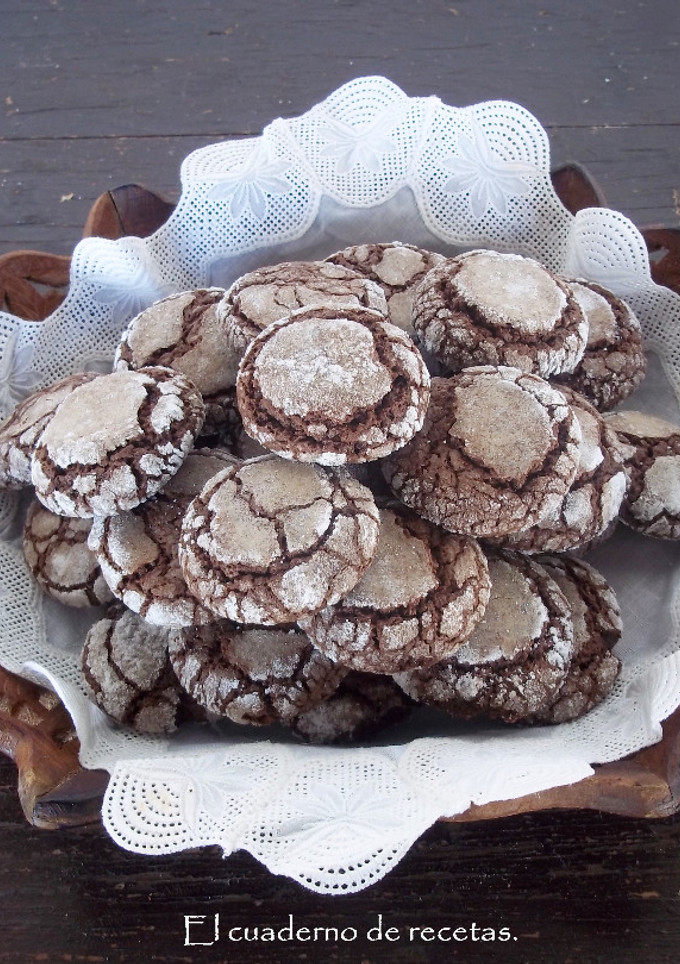 Una foto de Galletas Blanco y Negro