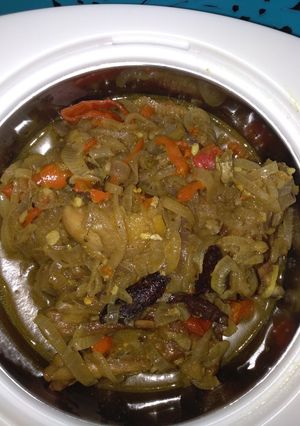 A picture of Chicken paper soup.
