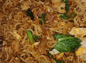 Gambar Mee Segera Goreng Seafood