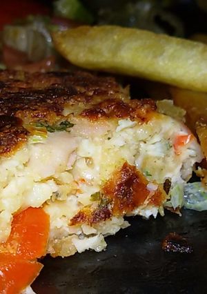 Una foto de Hamburguesas de pechuga