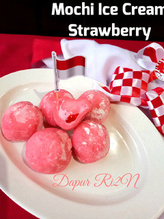 Foto resep Mochi Ice Cream Strawberry