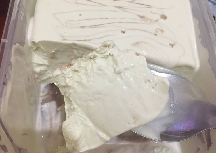 Bagaimana Membuat Ice Cream Lembut Greentea (mudah banget), Lezat Sekali
