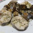Merluza con almejas en salsa verde