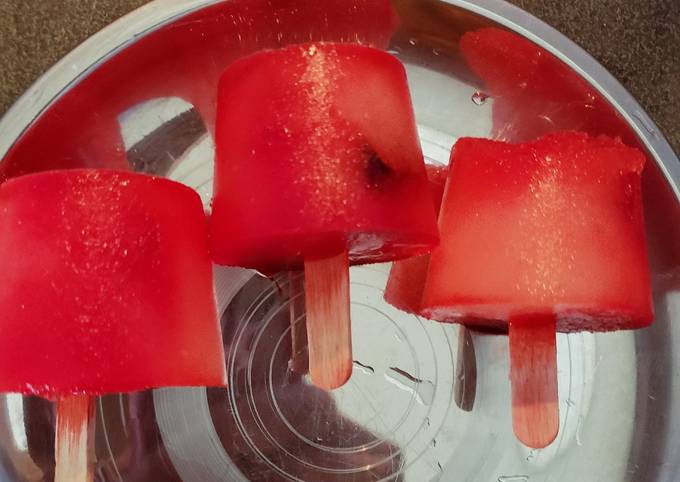 Recipe of Homemade Super yumm popsicle🍨