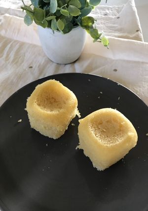 Une photo de Gâteau au yaourt à la yaourtière