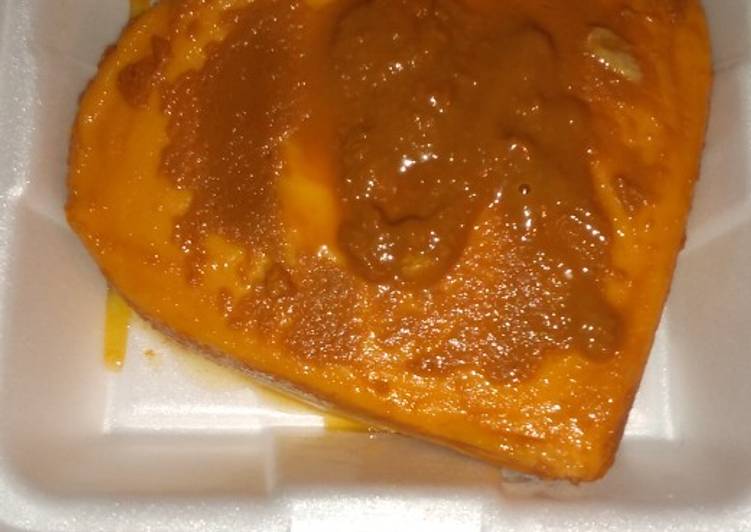 Flan napolitano sabor coco (sin horno)