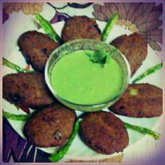 A picture of Potato cutlet.
