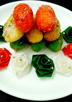 A picture of Tricolour Chamcham.