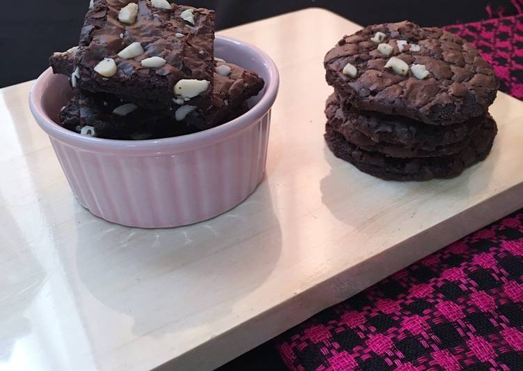 Cara Menyiapkan Lezat Brownies Cookies