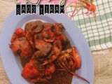 Kepiting Saos Tiram (Pedas)